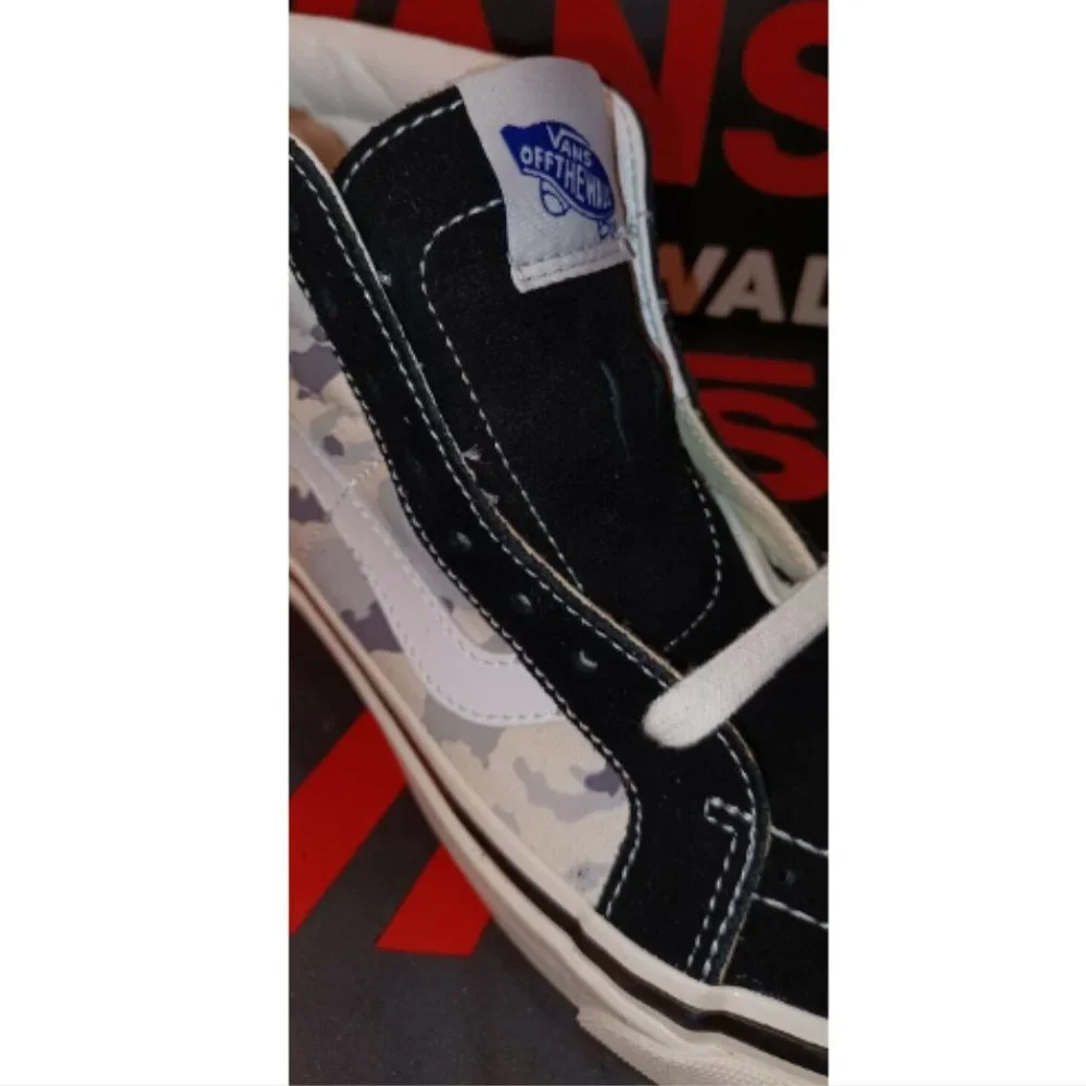 Vans Sk8-Hi 38 Dx Anaheim Factory Camo/Gray Men's 3.5/Women's 5 VNOA38GFV7G